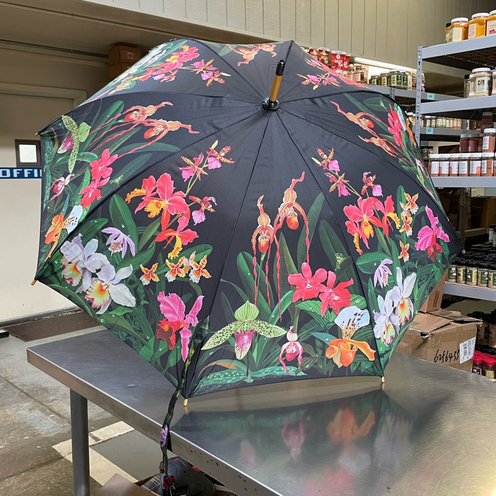 Orchid Stick umbrella